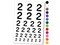 Number 2 Two Cute Typewriter Font Temporary Tattoo Water Resistant Fake Body Art Set Collection